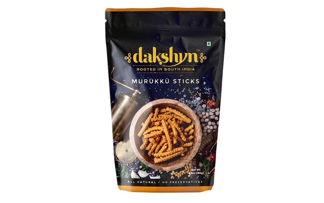 Dakshyn Murukku Sticks    Pack  180 grams